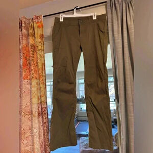 Prana size 10 olive green pants